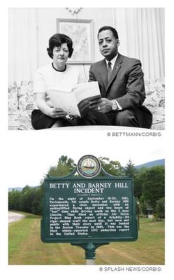 betty and barney hill plaque