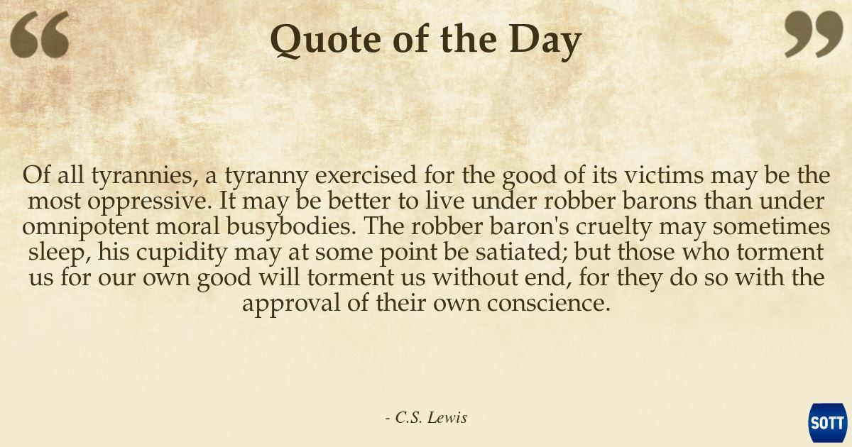 47+ C.s. Lewis Quotes Tyranny Pics